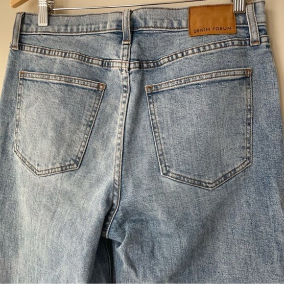 Denim Forum High Rise Blue Jeans with Vintage Appeal - Picture 6 of 6
